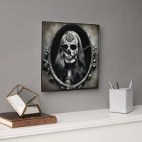 EXISTENTIAL LITE Vintage Femme Skull Portrait 5
