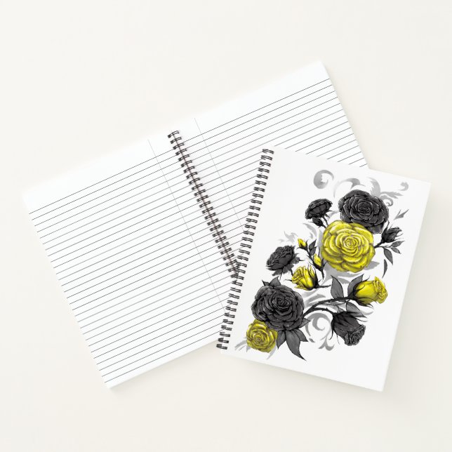 Existential Roses Notebook (Inside)