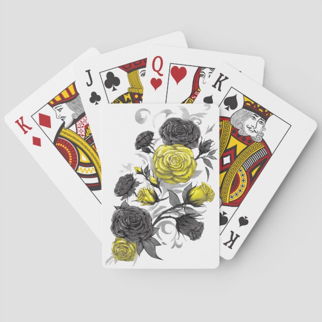 Existential Roses Playing Cards (Back)