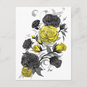 Existential Roses Postcard