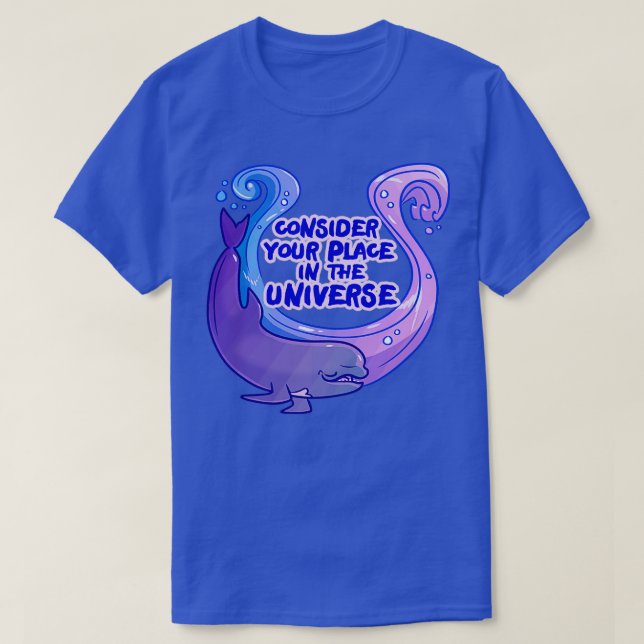 Existentiwhale Consideration T-Shirt (Design Front)