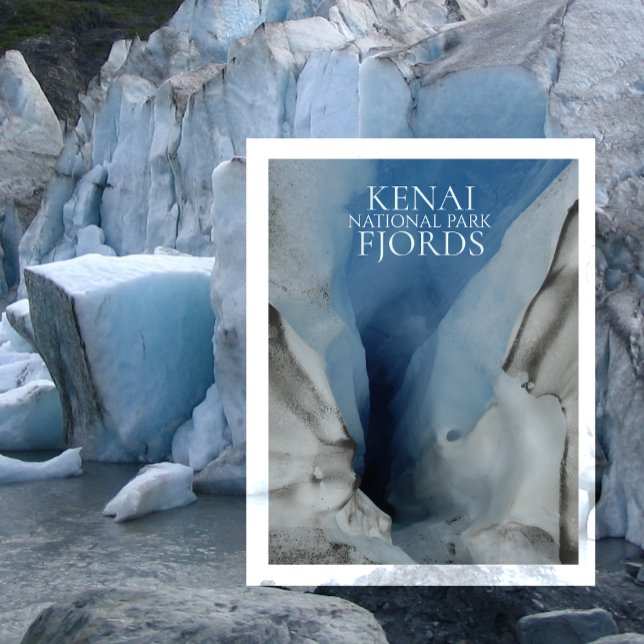 Exit Glacier Moulin, Kenai Fjords National Park Postcard (Creator Uploaded)