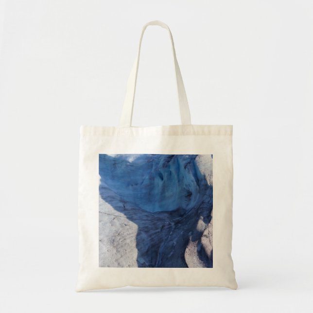 Exit Glacier Waves Tote Bag (Front)