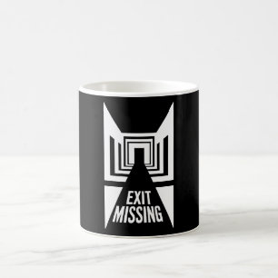 Exit Missing - Glitch in Reality Coffee Mug