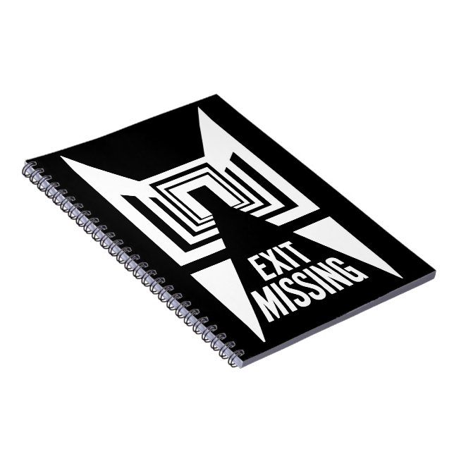 Exit Missing - Glitch in Reality Notebook (Right Side)