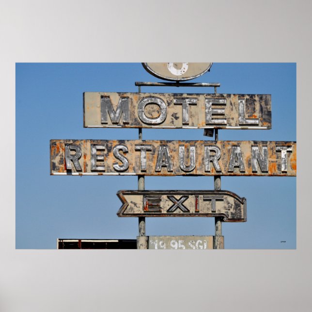 Exit Motel Poster (Front)