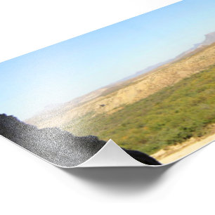 Exit of Santa Elena Canyon Panorama, Texas/Mexico Photo Print