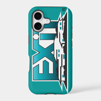 Exit Realty Iphone 5 case - teal