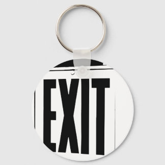 exit sign key ring