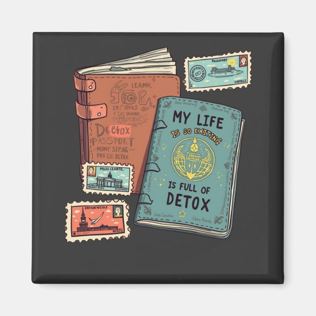 Exiting life magnet (Front)