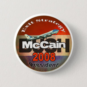 EXITSTRATEGY 6 CM ROUND BADGE