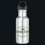 Exmoor National Park 532 Ml Water Bottle<br><div class="desc">Exmoor is loosely defined as an area of hilly open moorland in west Somerset and north Devon in South West England. It is named after the River Exe,  the source of which is situated in the centre of the area,  two miles north-west of Simonsbath</div>