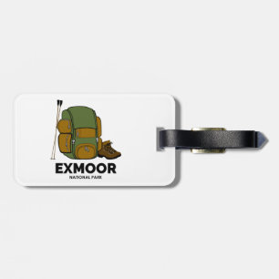 Exmoor National Park Backpack Luggage Tag