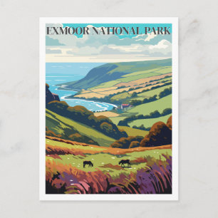 Exmoor National Park, England Postcard