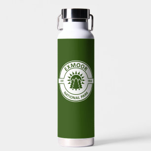 Exmoor National Park Sun Trees Water Bottle