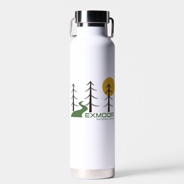 Exmoor National Park Trail Water Bottle (Front)