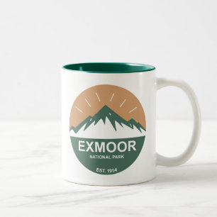 Exmoor National Park Two-Tone Coffee Mug