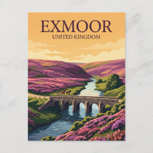 Exmoor National Park United Kingdom Postcard