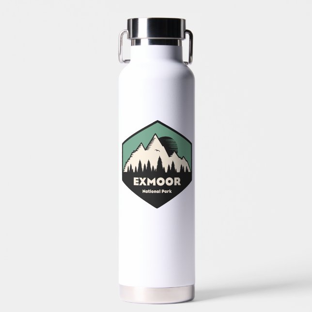 Exmoor National Park Water Bottle (Front)