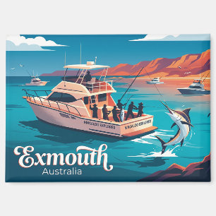 Exmouth Deep Sea Fishing Australia Magnet