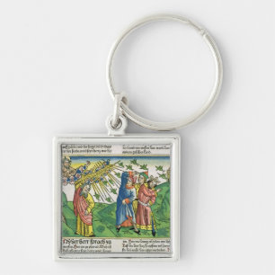 Exodus 10:1-20 The Seven Plagues of Egypt: the pla Key Ring