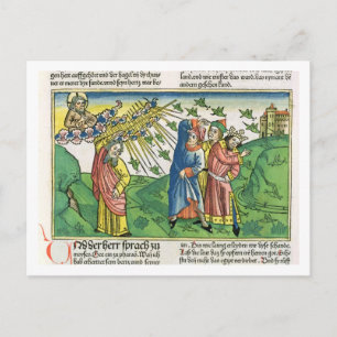 Exodus 10:1-20 The Seven Plagues of Egypt: the pla Postcard