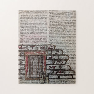 Exodus 12:13 - I Will Pass Over You Jigsaw Puzzle