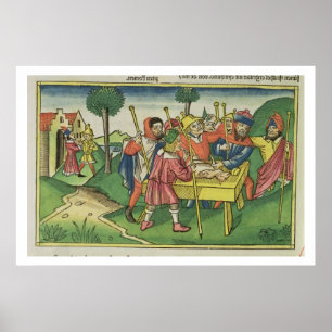 Exodus 12 The First Passover, from the 'Nuremberg Poster