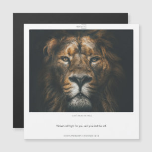 Exodus 14:14 GODS PROMISES SCRIPIX magnetic card