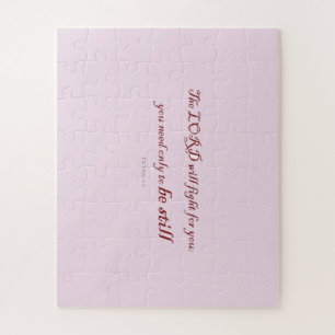 Exodus 14:14, The LORD will fight for You, Jigsaw Puzzle
