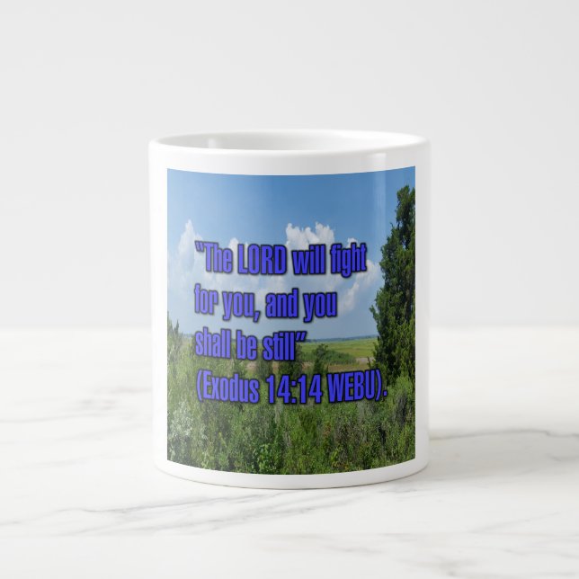 Exodus 14:14 WEBU Mug (Front)
