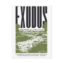 Exodus 15:13 Unfailing Love Postcard