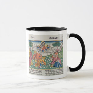 Exodus 16 13-22 God provides quail and manna to th Mug