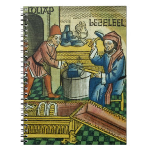 Exodus 31 2-8 Bezalel and Oholiab making the Ark o Notebook