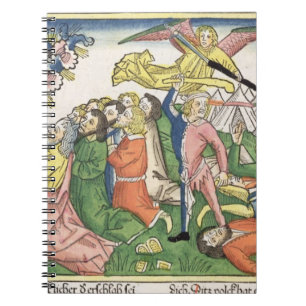 Exodus 32 15-23 Moses breaking the stone tablets, Notebook