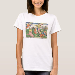 Exodus 32 15-23 Moses breaking the stone tablets, T-Shirt
