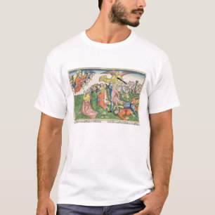 Exodus 32 15-23 Moses breaking the stone tablets, T-Shirt