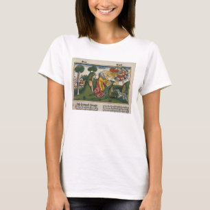 Exodus 34 1-10 Moses receives the second tablets w T-Shirt