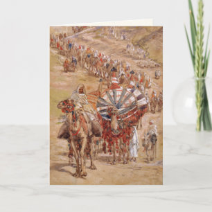 Exodus from Egypt. Fine Art Passover Greeting Card