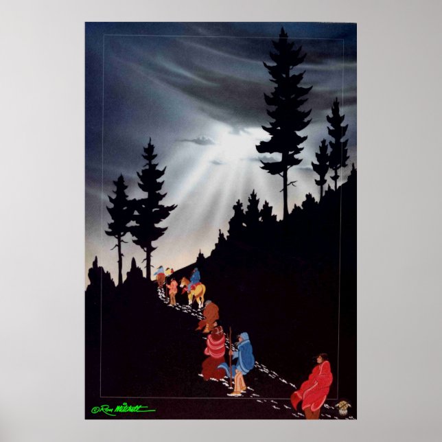 Exodus, on the Trail Of Tears Poster (Front)