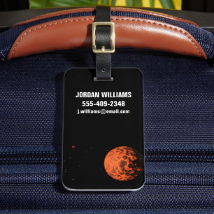 Exoplanet Ucf-1.01 Orbiting A Star Called Gj 436. Luggage Tag