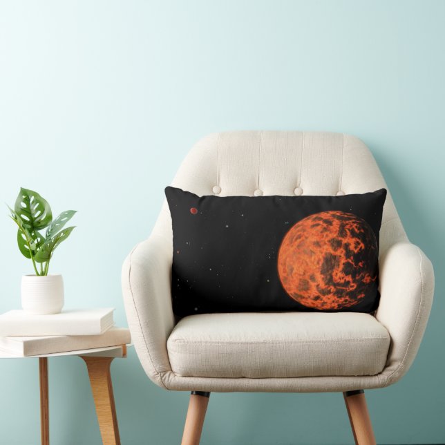 Exoplanet Ucf-1.01 Orbiting A Star Called Gj 436. Lumbar Cushion (Chair)