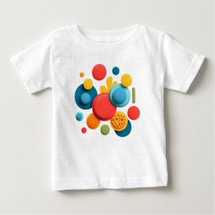 Exosome Serum – Abstract Colorful Shapes Kids Baby T-Shirt