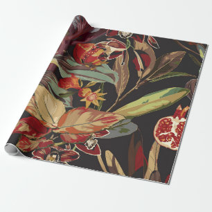  Exotic abstract jungle illustration. Wrapping Paper