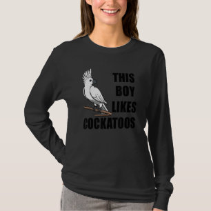 Exotic Animal Cute Bird Cockatoos Cockatiel T-Shirt