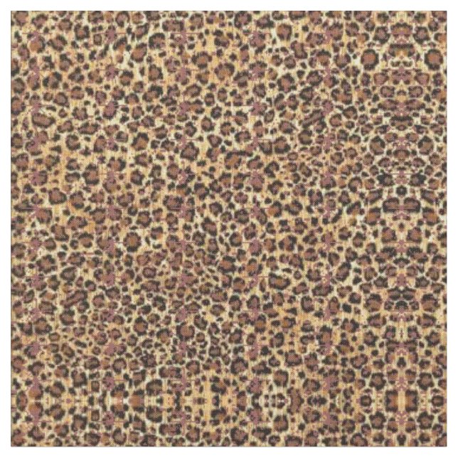 Exotic Animal Print Fabric (Close Up)