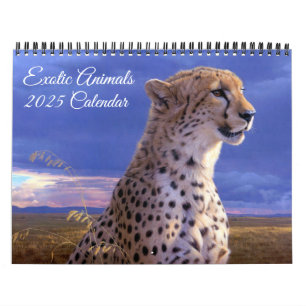 Exotic Animals Calendar