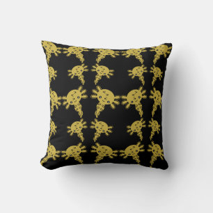 Exotic Axototl Salamander Cushion