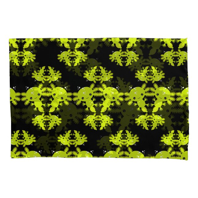 Exotic Axototl Salamander Pillowcase (Front)