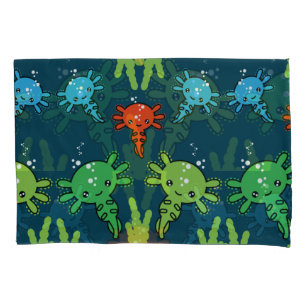 Exotic Axototl Salamander  Pillowcase